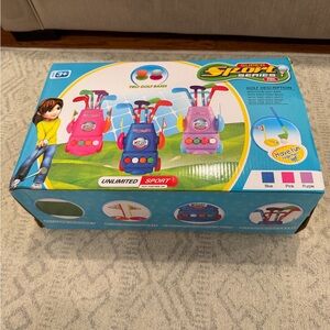 Kids Golf Playset - blue
